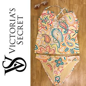 Victoria Secret Tankini Boho Top & Bikini Bottom